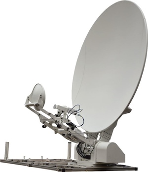 Ноябрь 2017 - поставка 2-х антенн SNG 2.4 м со сменными облучателями L, C, X и Ku-диапазонов