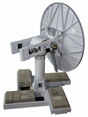 Август 2015 - разработка и поставка полноповоротной антенны 1.8 м Ku-диапазона