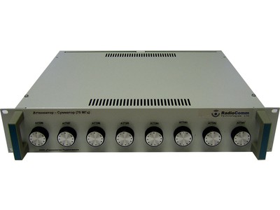 Регулируемый аттенюатор 70 МГц восьмиканальный