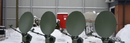 Декабрь 2022 - изготовление и поставка 4-х антенн типа Flyaway моторизованных 1.2 м Ku/Ка-диапазонов