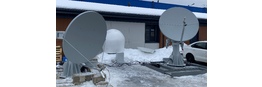 Декабрь 2022 - изготовление и поставка 2-х антенн 1.8 м Ku-диапазона